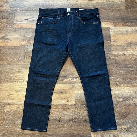 Hiroshi Kato-The Scissors Slim Tapered- Indigo Raw 10.5oz Selvedge- Size 36/26.5 - Picture 1 of 6